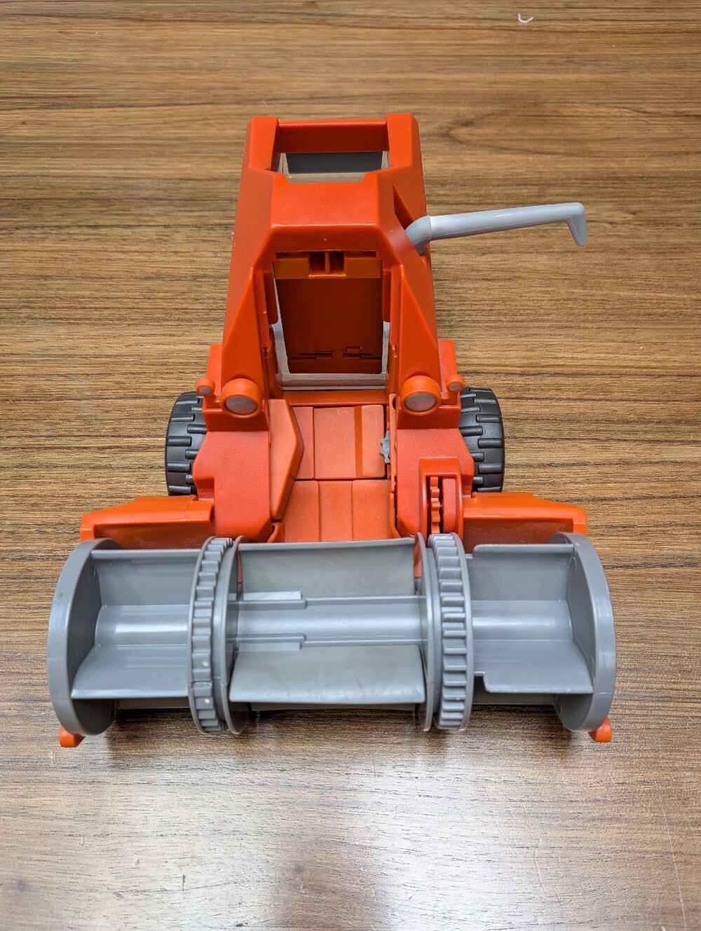 Disney Cars Chase and Change Frank With Bin, Missing FACE, Works